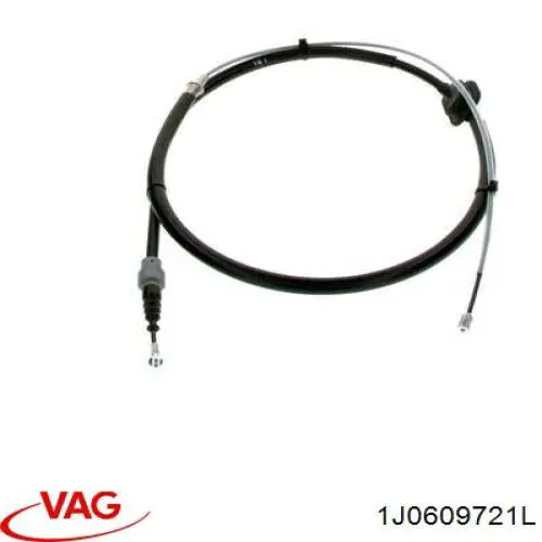 Трос ручного гальма задній, правий/лівий VAG 1J0609721L ціна, від 12.29 USD