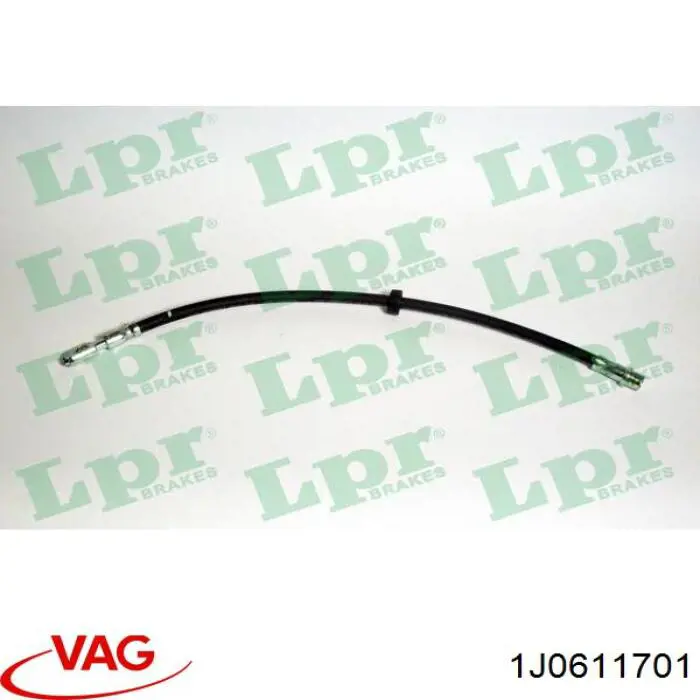 Шланг гальмівний передній VAG 1J0611701 ціна, від 8.37 USD