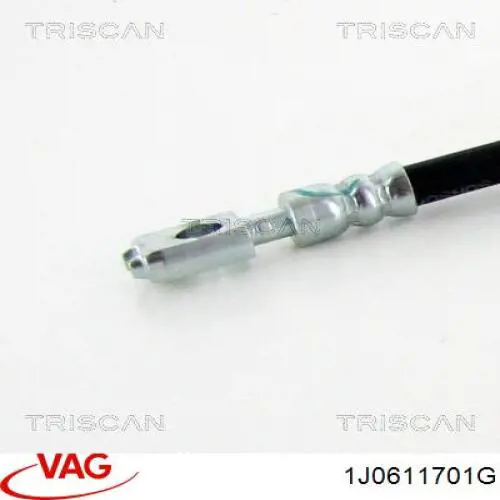 Шланг гальмівний передній VAG 1J0611701G ціна, від 8.70 USD