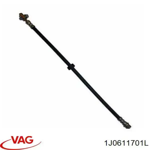 Шланг гальмівний передній VAG 1J0611701L ціна, від 8.37 USD