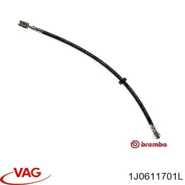 Купити 1J0611701L VAG Гальмівні шланги передні