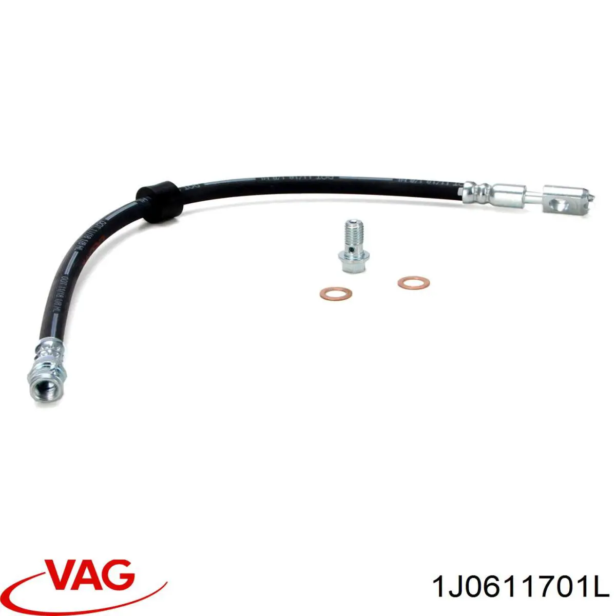 Шланг гальмівний передній VAG 1J0611701L ціна, від 8.37 USD