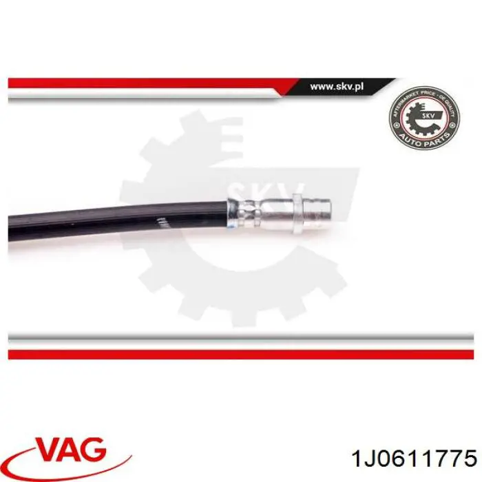 Шланг гальмівний задній 1J0611775 VAG