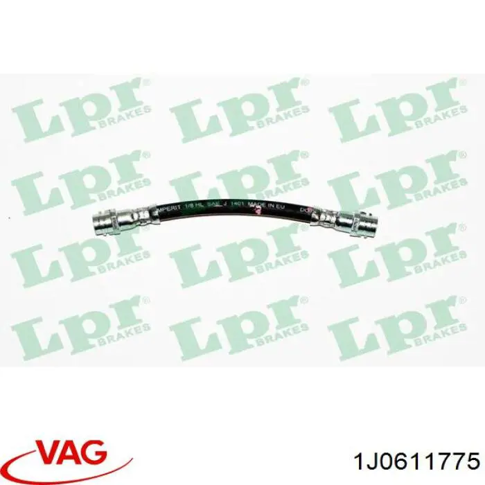 Шланг гальмівний задній VAG 1J0611775 ціна, від 4.97 USD