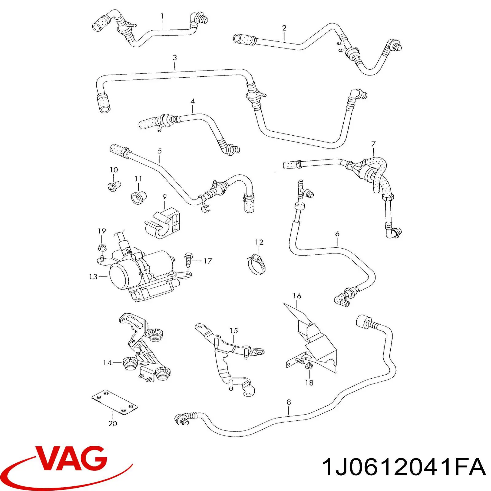  1J0612041FA VAG