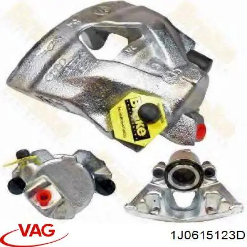 Купити 1J0615123D VAG Супорт гальмівний передній лівий