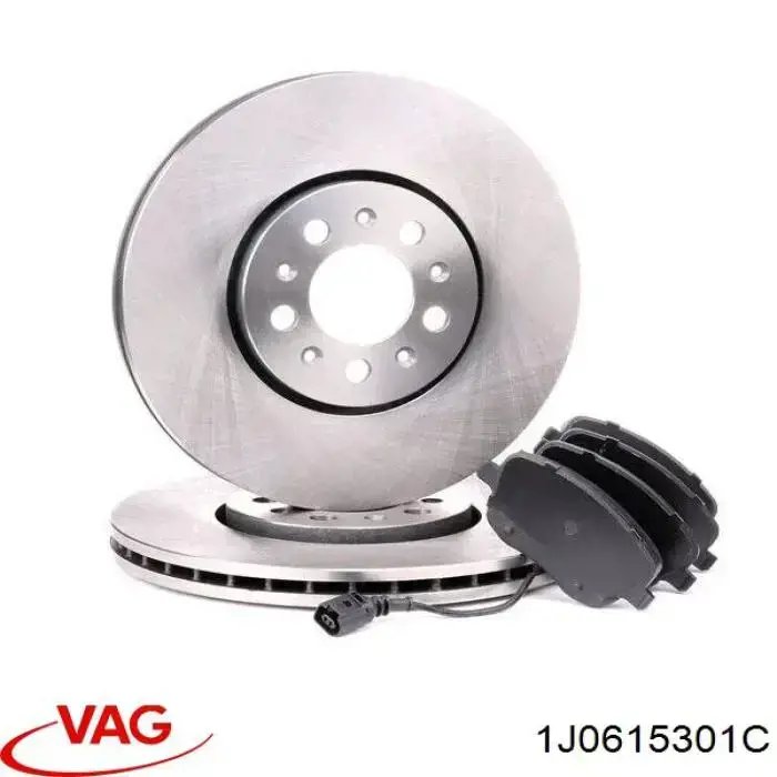 Купити 1J0615301C VAG Ротор гальмівний