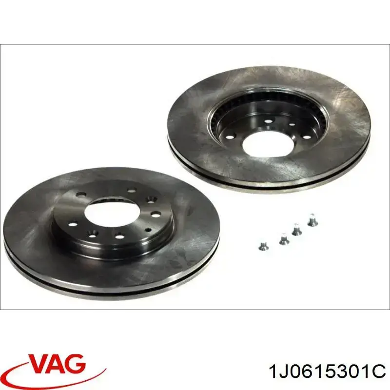 1J0615301C VAG Гальмо дискове переднє