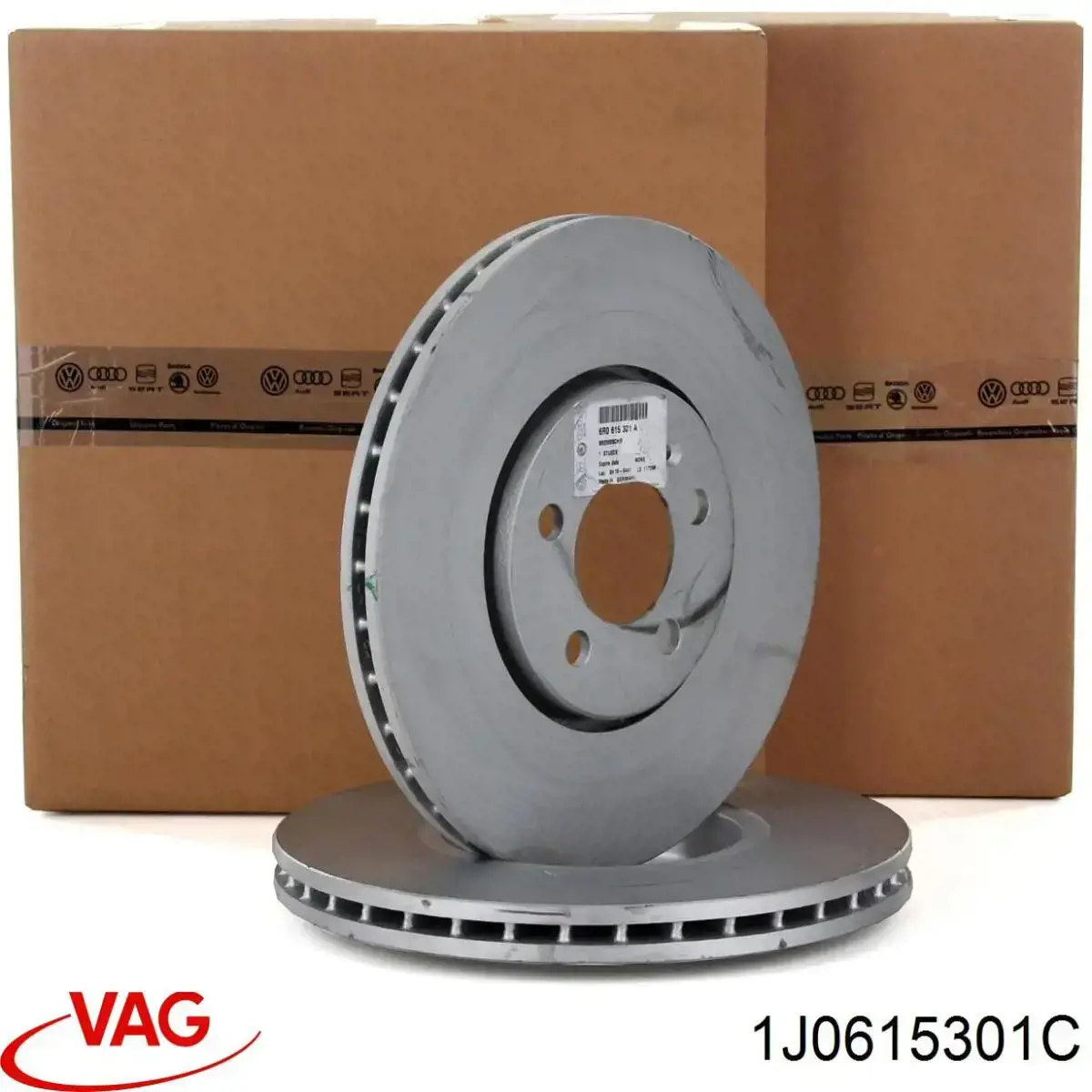 Диск переднього гальма VAG 1J0615301C ціна, від 42.17 USD