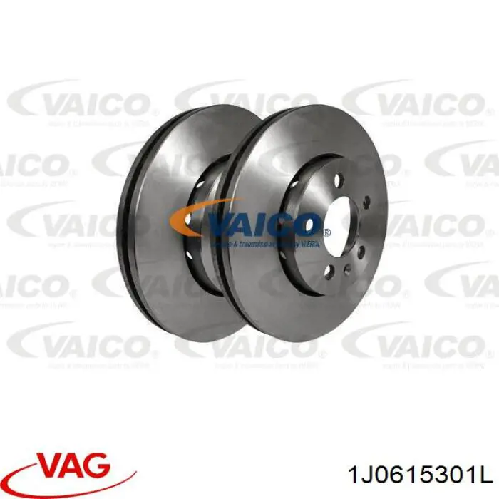 Диск гальмівний передній VAG 1J0615301L