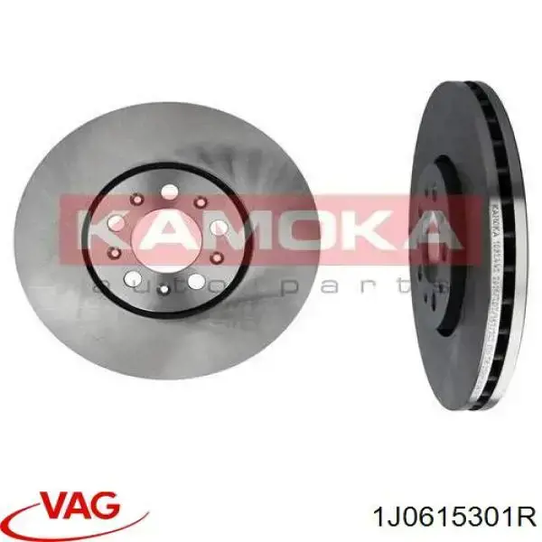 Гальмівні диски передні 1J0615301R VAG