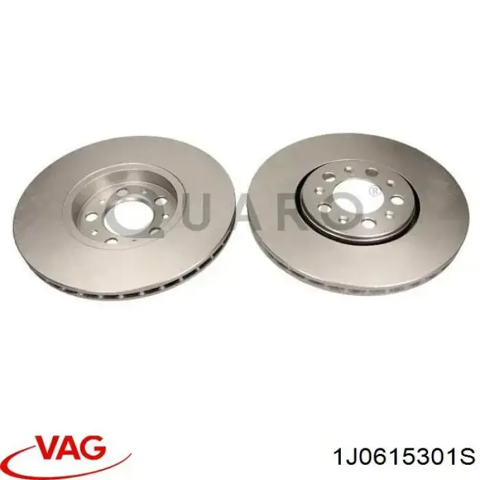 Диск переднього гальма VAG 1J0615301S ціна, від 29.74 USD