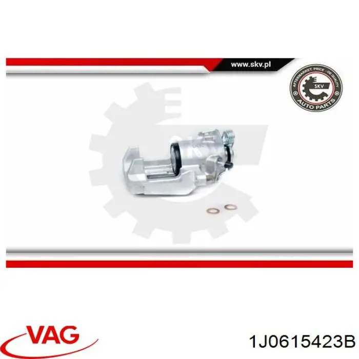 1J0615423B VAG Супорт гальмівний задній лівий
