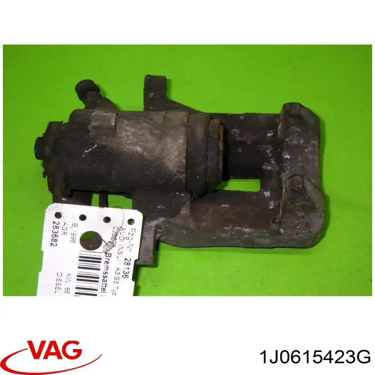 Супорт гальмівний задній лівий VAG 1J0615423G ціна, від 38.88 USD