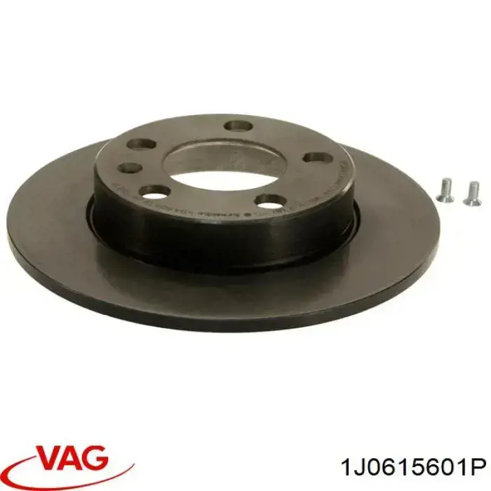 1J0615601P VAG диск гальмівний задній