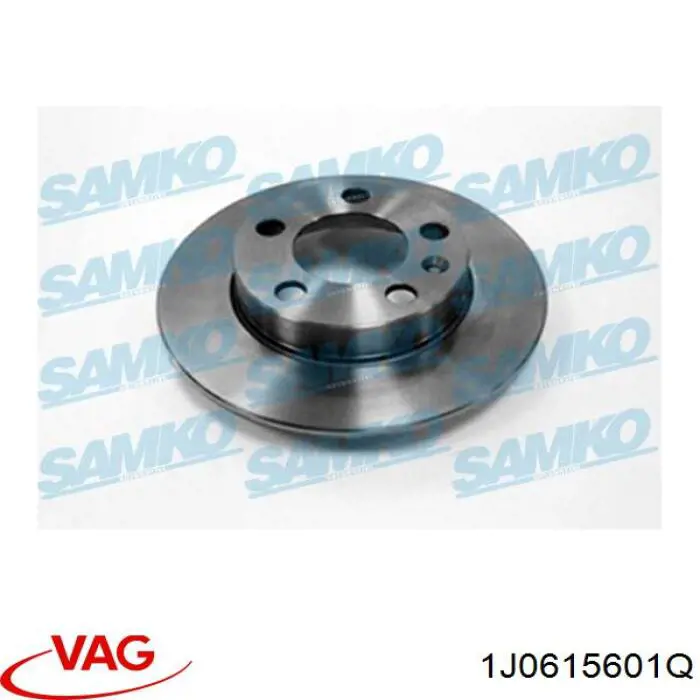 Задні дискові гальма VAG 1J0615601Q ціна, від 20.84 USD