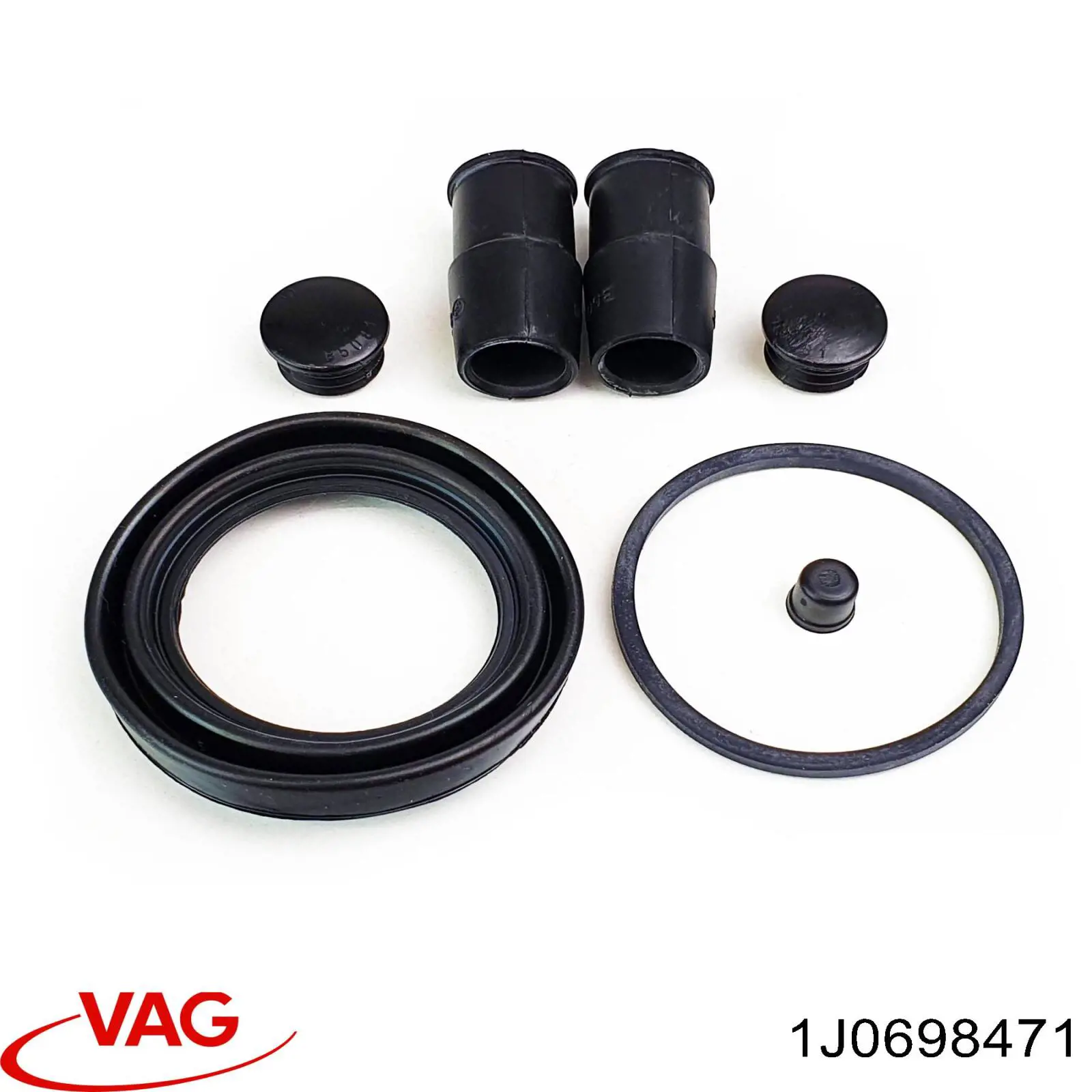 Ремкомплект супорту гальмівного переднього VAG 1J0698471 ціна, від 4.98 USD