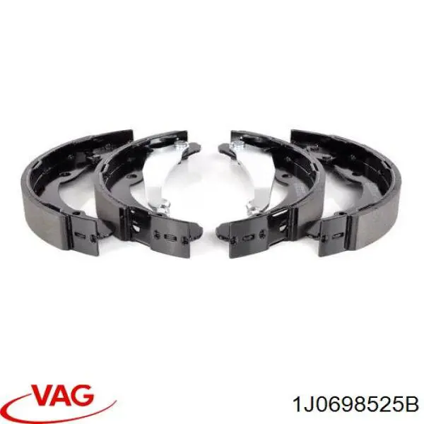 Купити 1J0698525B VAG Колодки гальмові задні, барабанні
