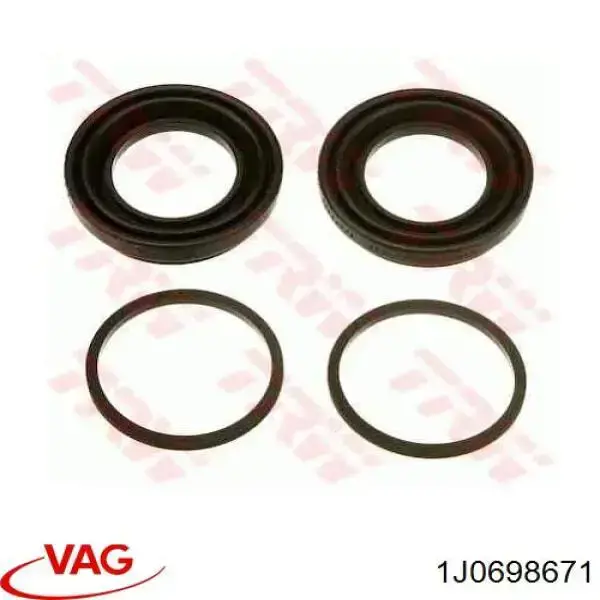 Ремкомплект супорту 1J0698671 VAG