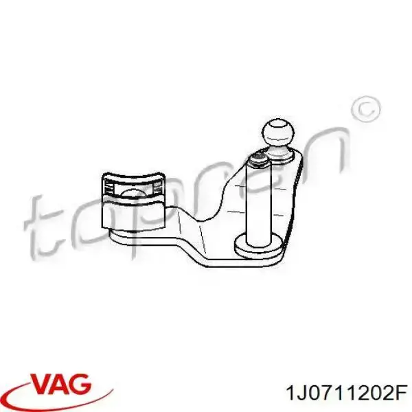 Ремкомплект куліси перемикання передач VAG 1J0711202F