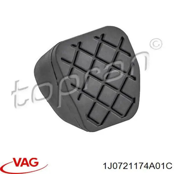 Накладка педалі зчеплення VAG 1J0721174A01C ціна, від 4.62 USD
