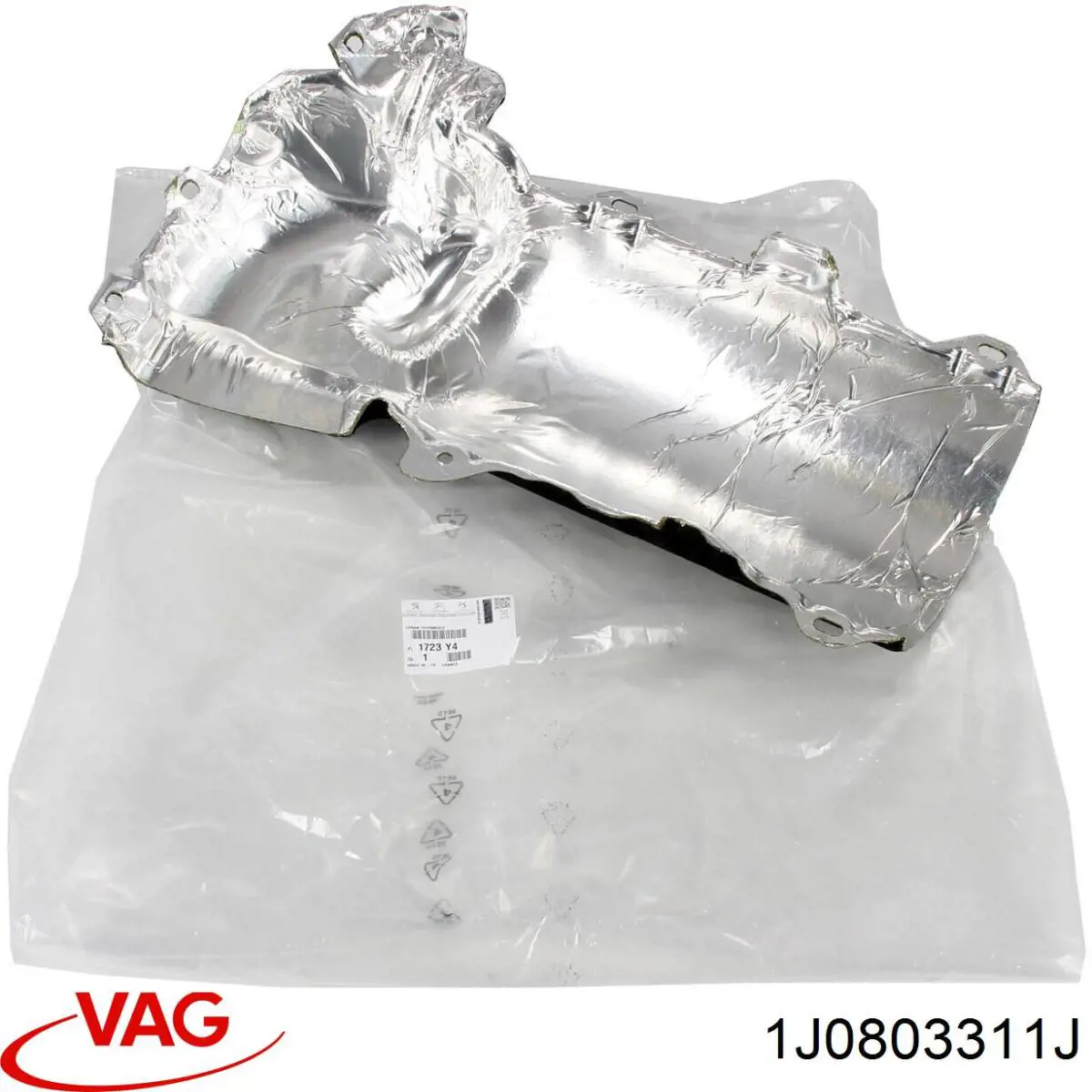 Купити 1J0803311J VAG Захист (тепловий екран) вихлопної системи