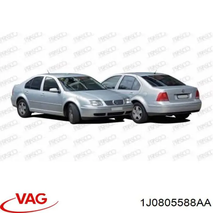 Купити 1J0805588AA VAG Установча панель передня