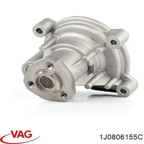 Купити 1J0806155C VAG Подушка кріплення радіатора верхня