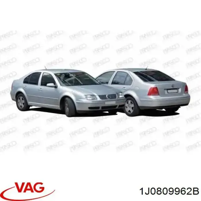 1J0809962B VAG Підкрилок переднього крила, правий