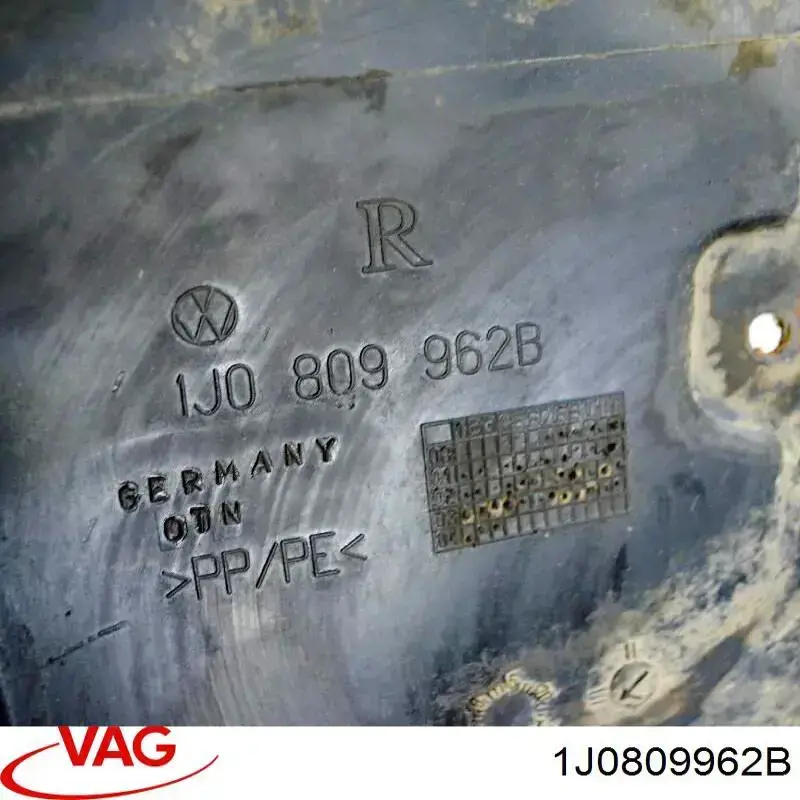 Подкрильнікі переднього крила, правий VAG 1J0809962B ціна, від 7.89 USD