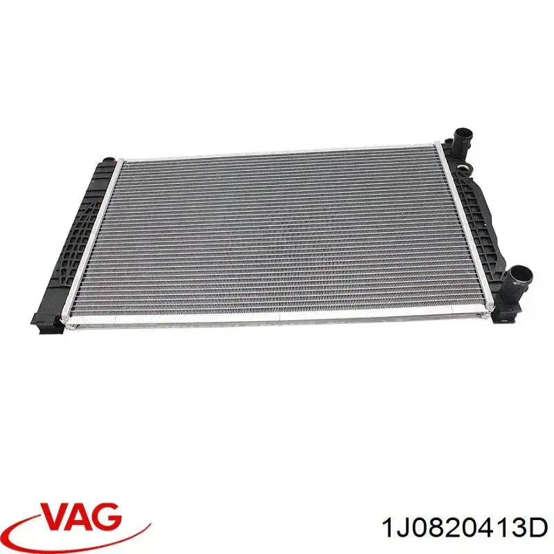 Радіатор кондиціонера 1J0820413D VAG