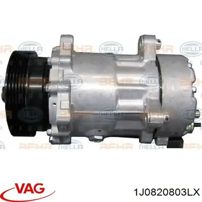 Компресор системи кондиціювання VAG 1J0820803LX ціна, від 104.74 USD