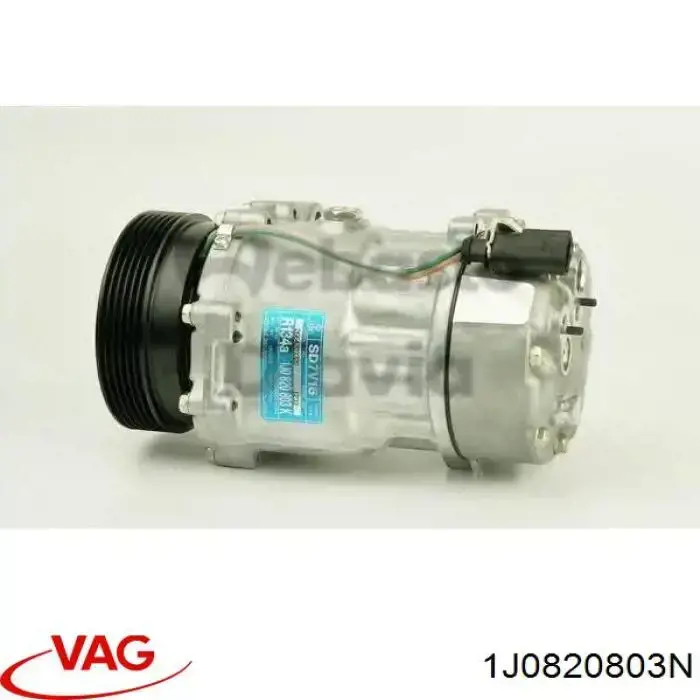 Компресор системи кондиціювання VAG 1J0820803N ціна, від 104.74 USD