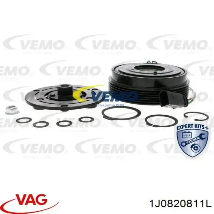 Муфта компресора кондиціонера VAG 1J0820811L ціна, від 132.30 USD