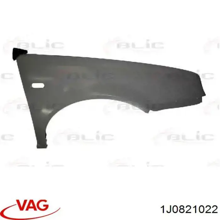 Крило переднє праве 1J0821022 VAG