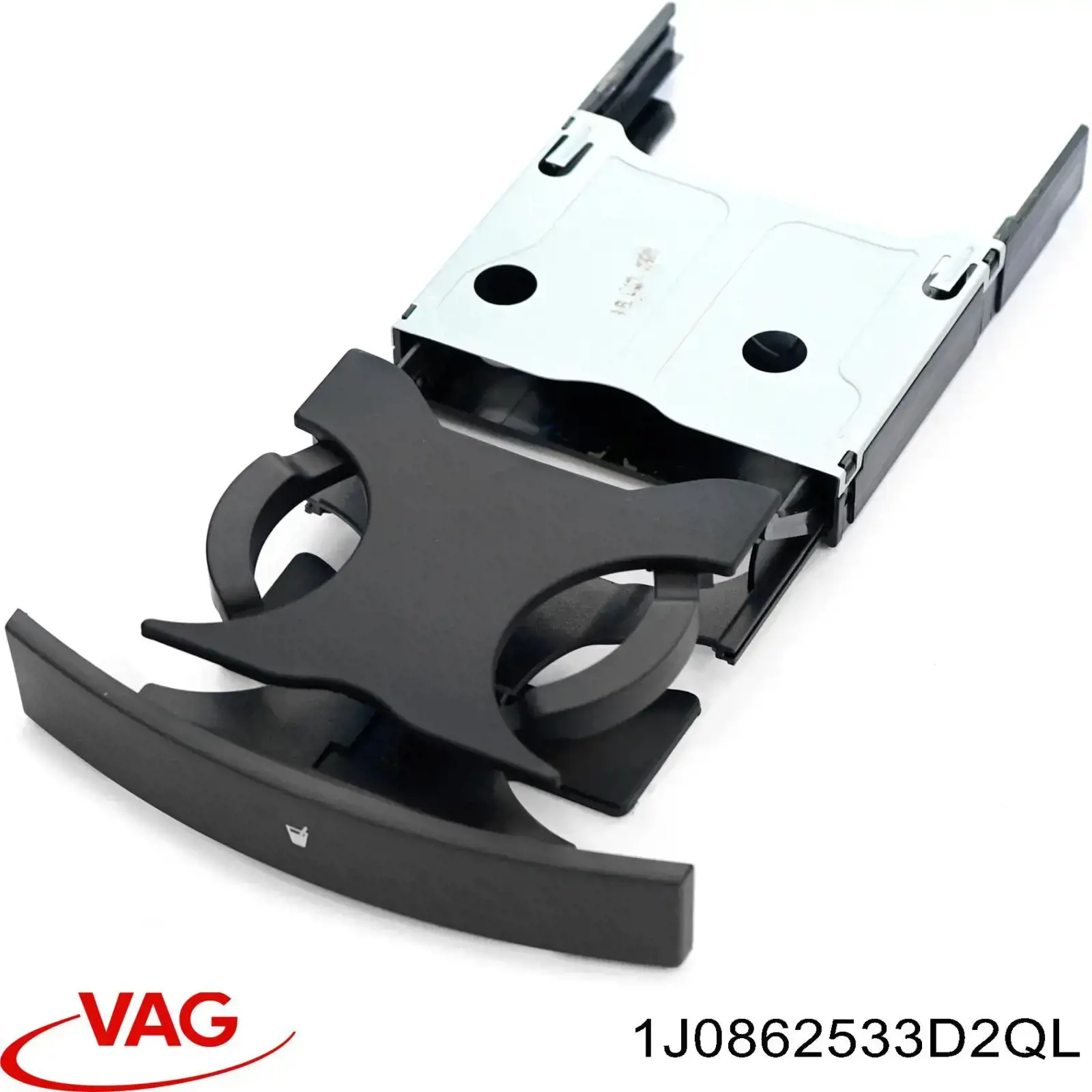 Купити 1J0862533D2QL VAG Підсклянник підлокітника центральної консолі