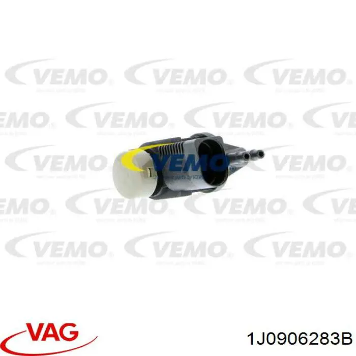 Клапан соленоїд керування заслонкою вторинного повітря VAG 1J0906283B