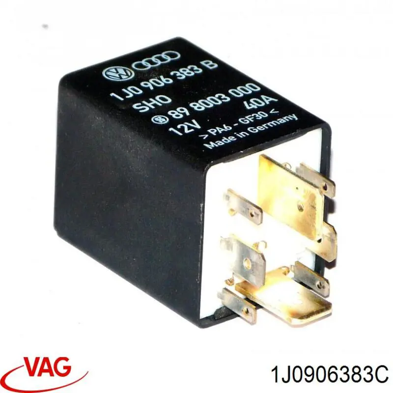 1J0906383C VAG Реле електробензонасосу