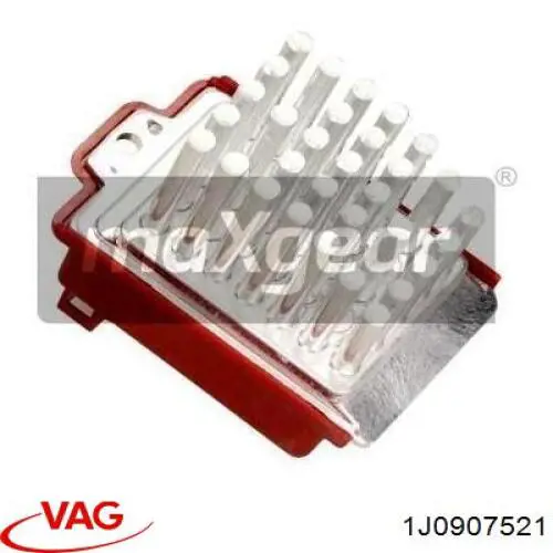 Резистор обігрівача VAG 1J0907521 ціна, від 7.05 USD