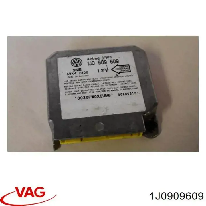 1J0909609 VAG Модуль-процесор управління подушки безпеки