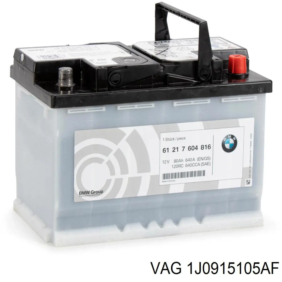 Батарея акумуляторна VAG 1J0915105AF ціна, від 114.42 USD