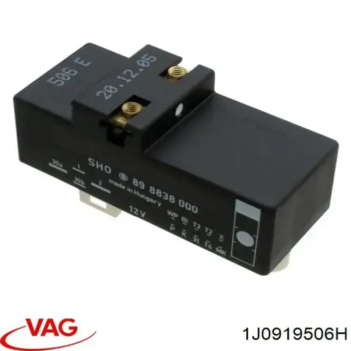 Регулятор оборотів вентилятора 1J0919506H VAG