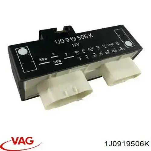 Регулятор оборотів вентилятора 1J0919506K VAG