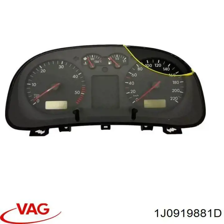 1J0919881D VAG Щиток приладів додатковий