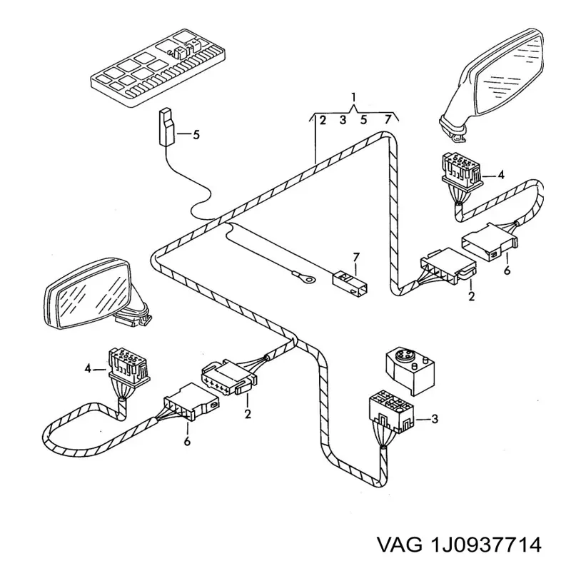  1J0937714 VAG