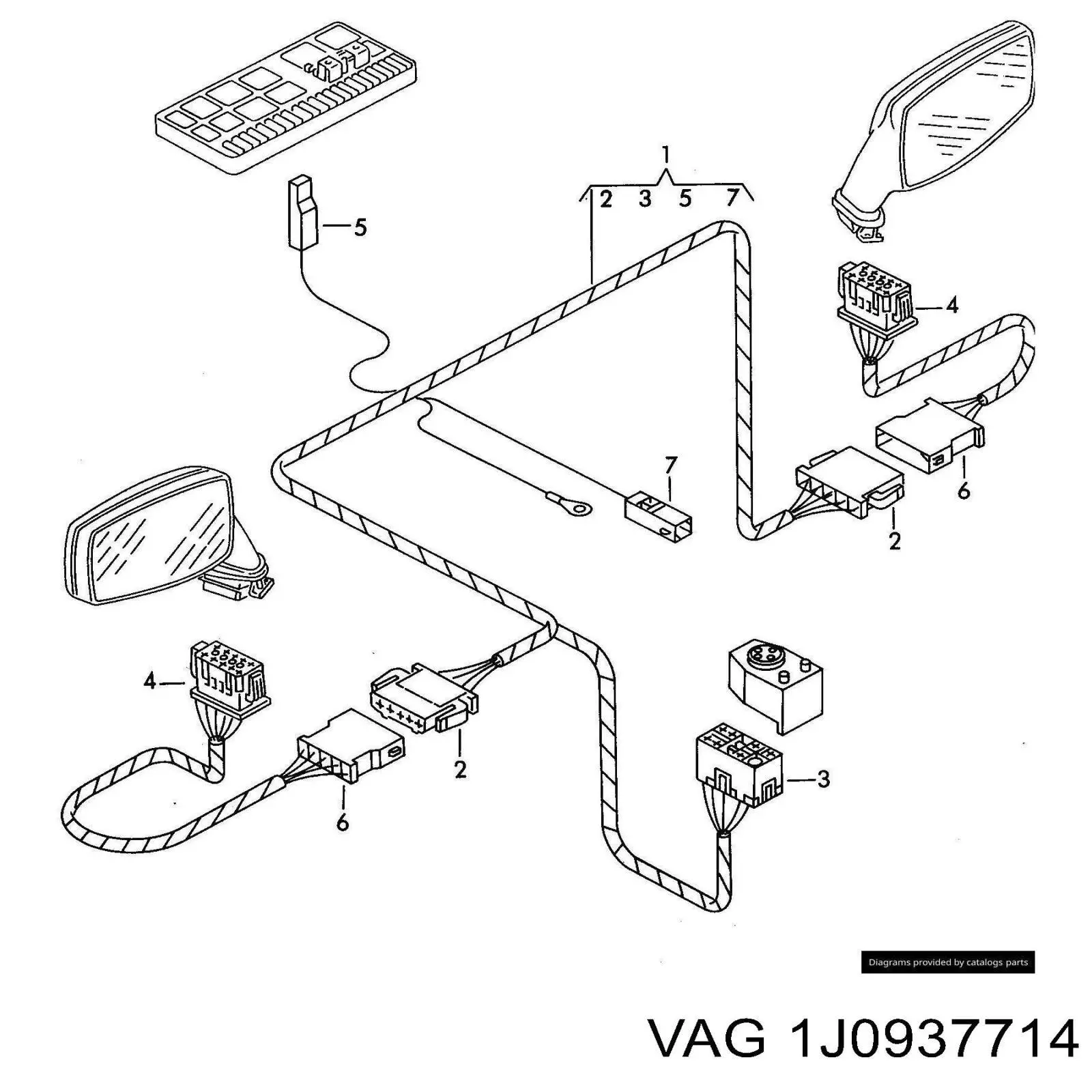  VAG 1J0937714 ціна, від 1.41 USD