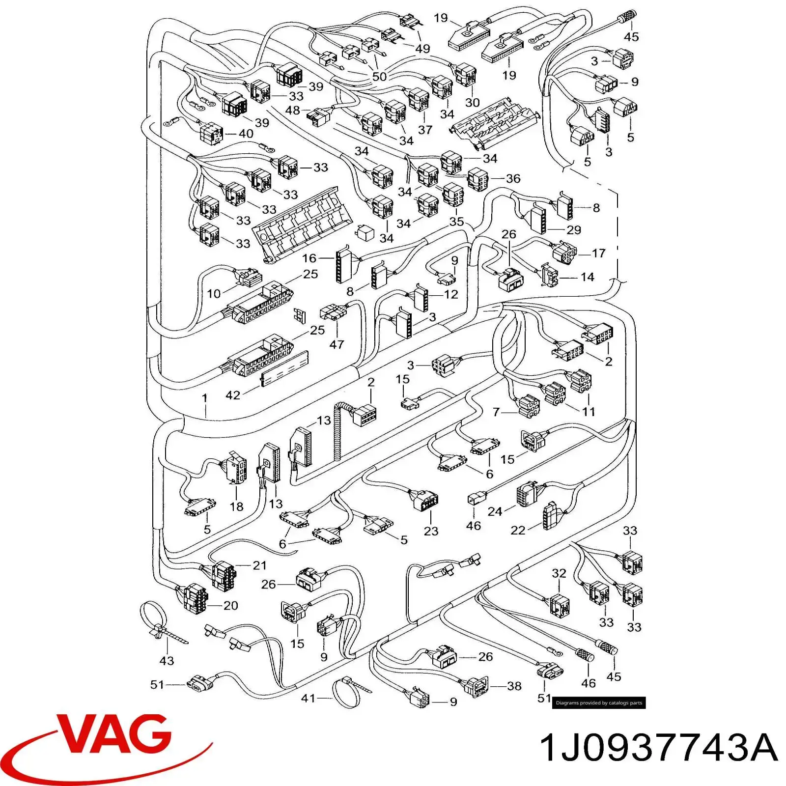 Купити 1J0937743A VAG 
