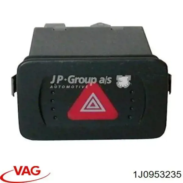 Купити 1J0953235 VAG Кнопка включення аварійного сигналу