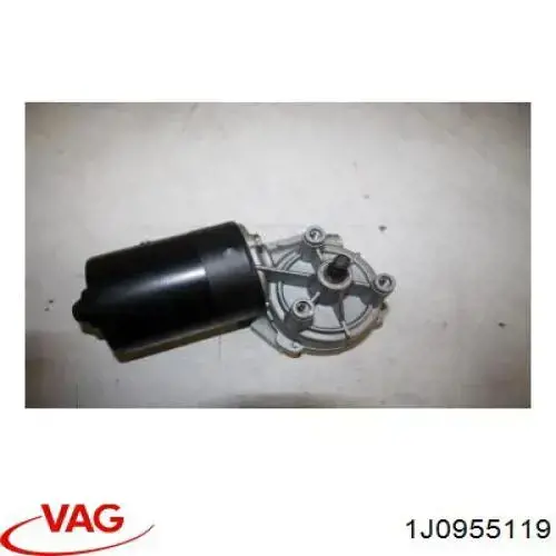 1J0955119 VAG Мотор склоочисника скла (трапеції)