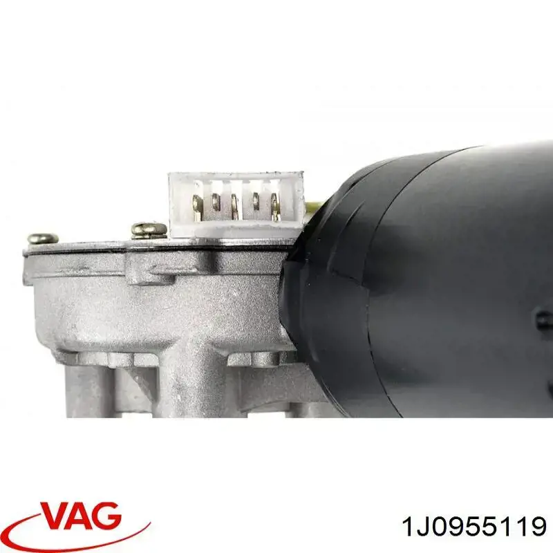 1J0955119 VAG двигун склоочисника лобового скла (трапеції)